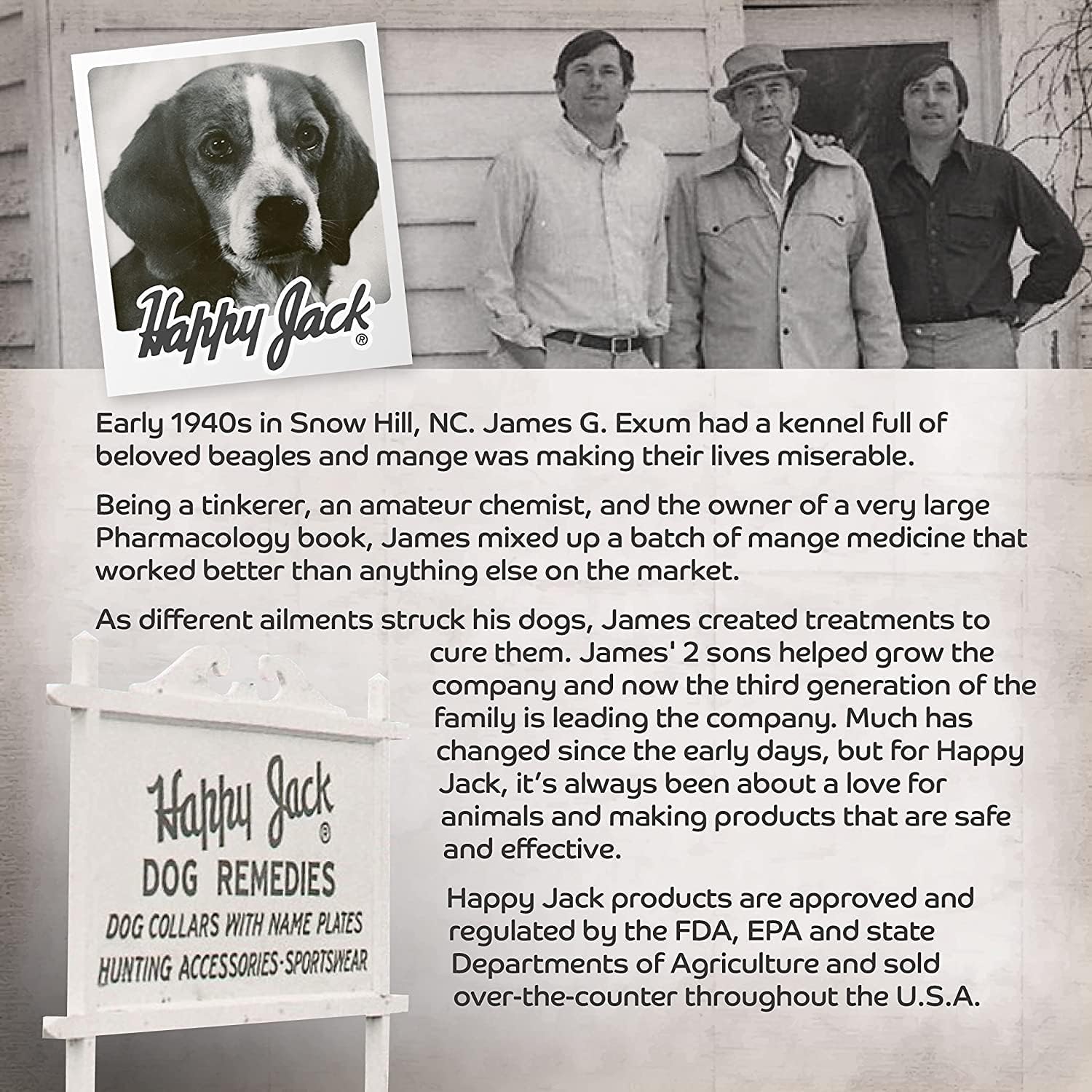 HAPPY JACK Seal 'N Heal USA-made formula reflects trusted pet care.
