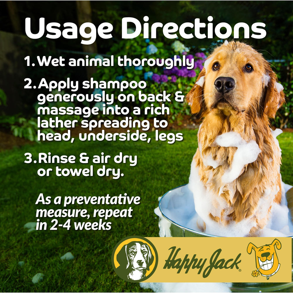 Happy Jack Xylecide vet and groomer trusted seal indicating professional support