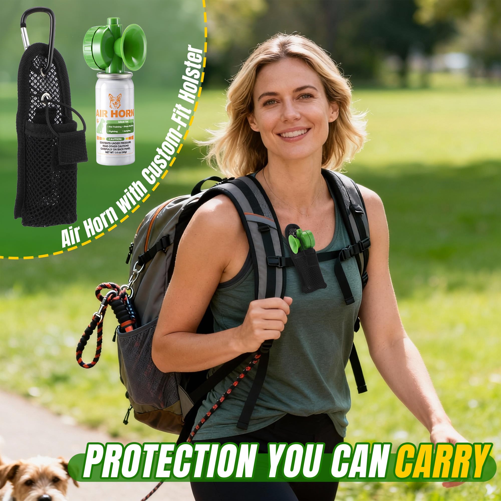 HappyAlley two-pack provides paired safety for outdoor activities.