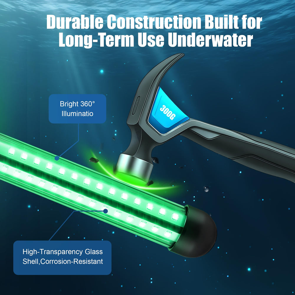 HappyAlley IP68 submersible design with a 10-meter UL-certified cord
