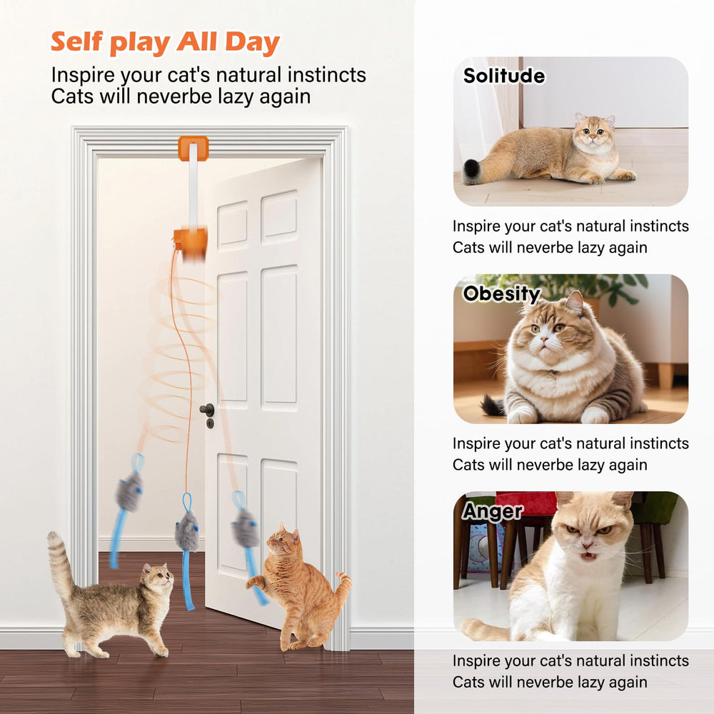 HAPPYCODE elastic cords are adjustable for varied play heights.