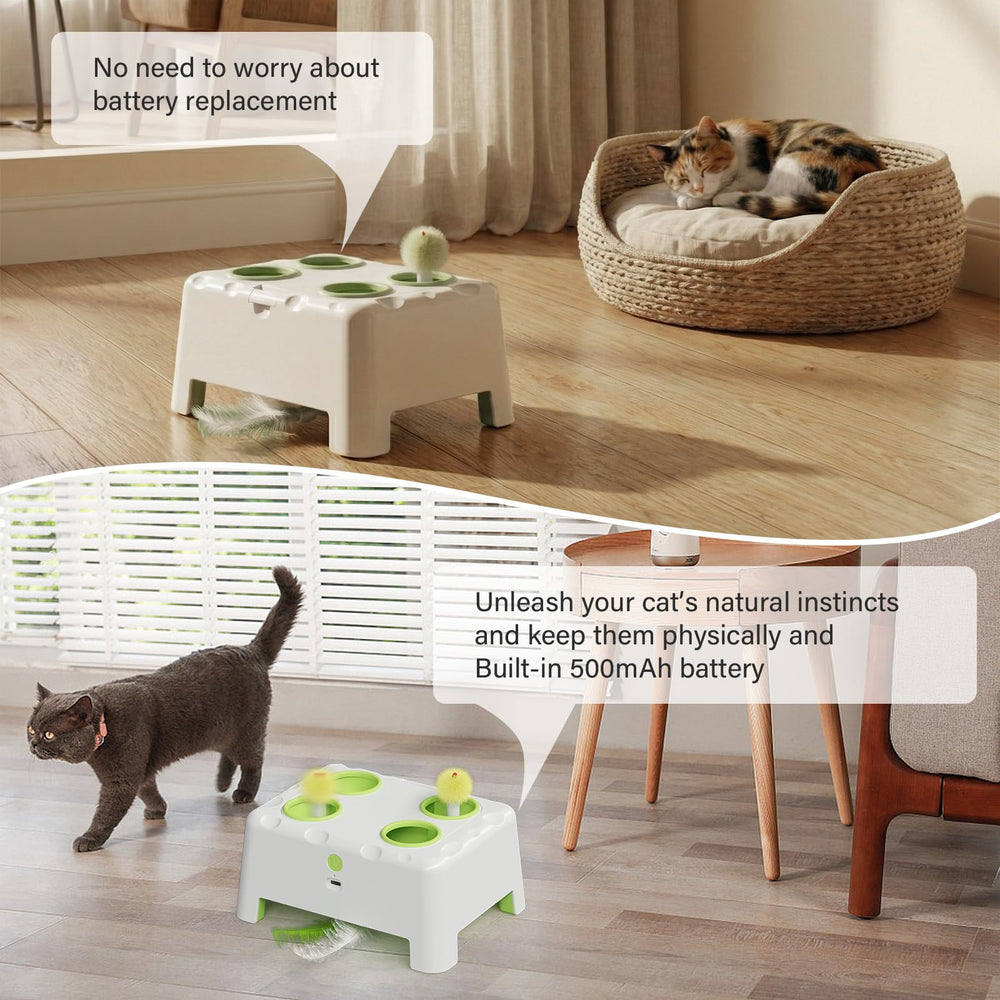 HAPPYCODE Magic House rechargeable battery powers up to two hours of play