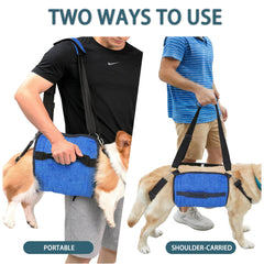 HAPPYHAO dog lift harness worn by dog for easy assistance