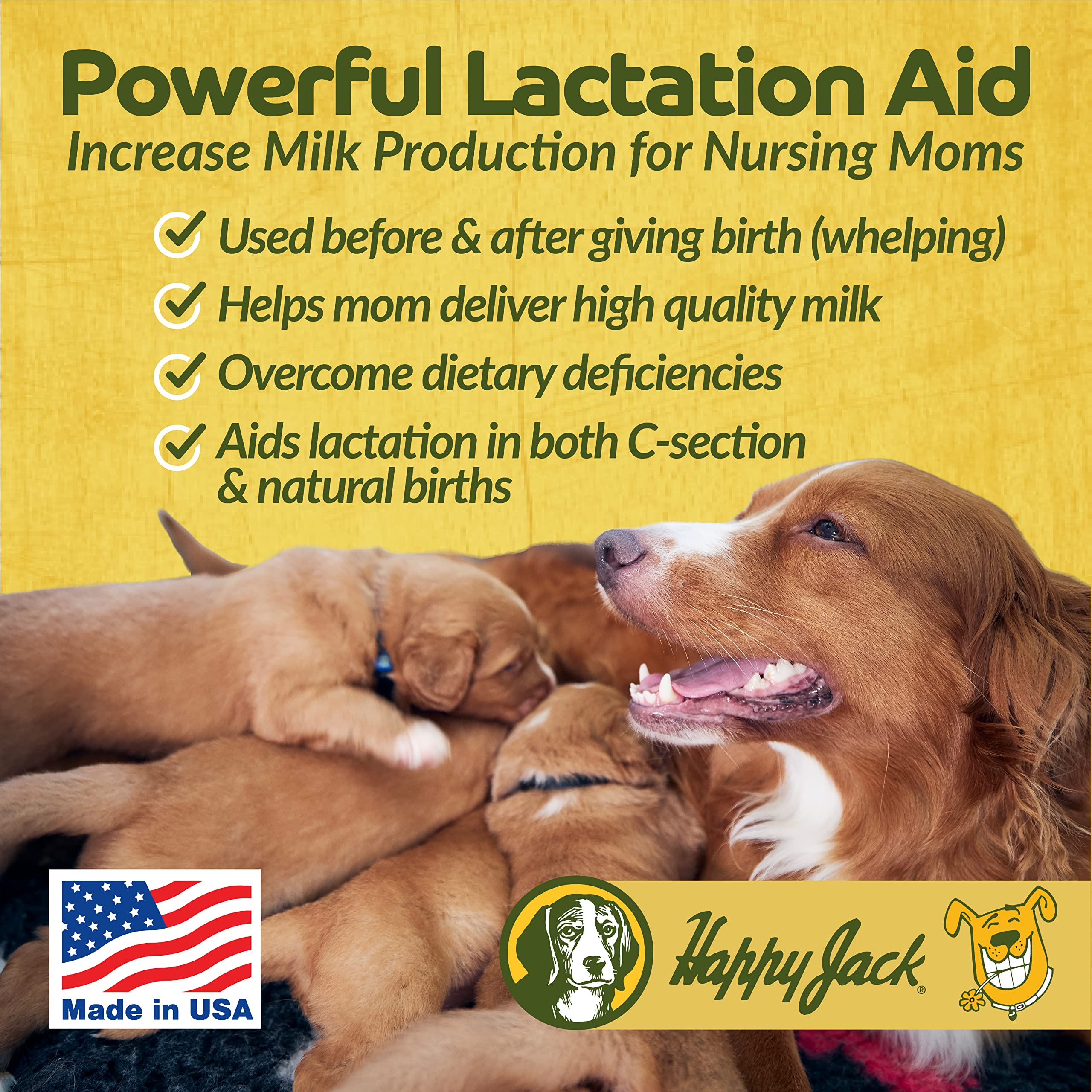 HAPPY JACK Milkade dose-scoop ensures consistent daily dosing.