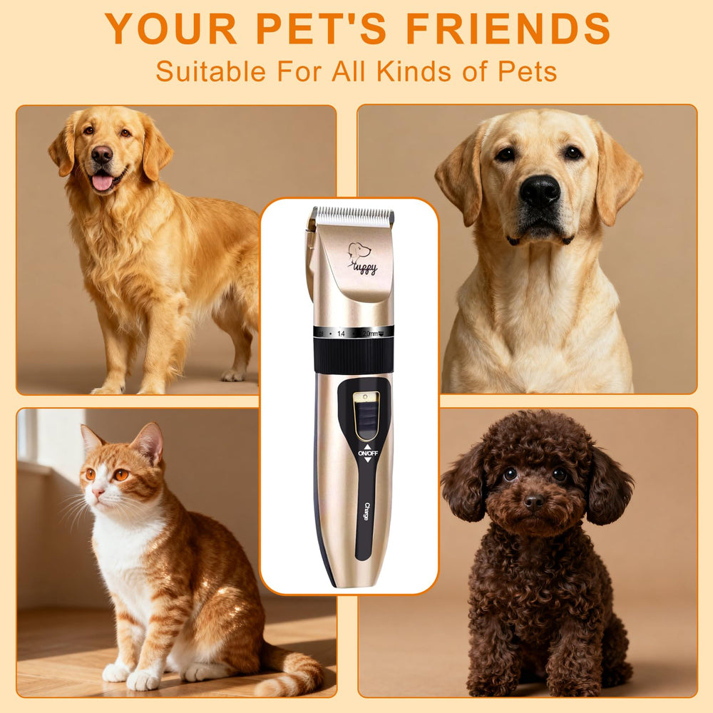 USB charging cable included with HappyYILIDA clippers for convenient charging.