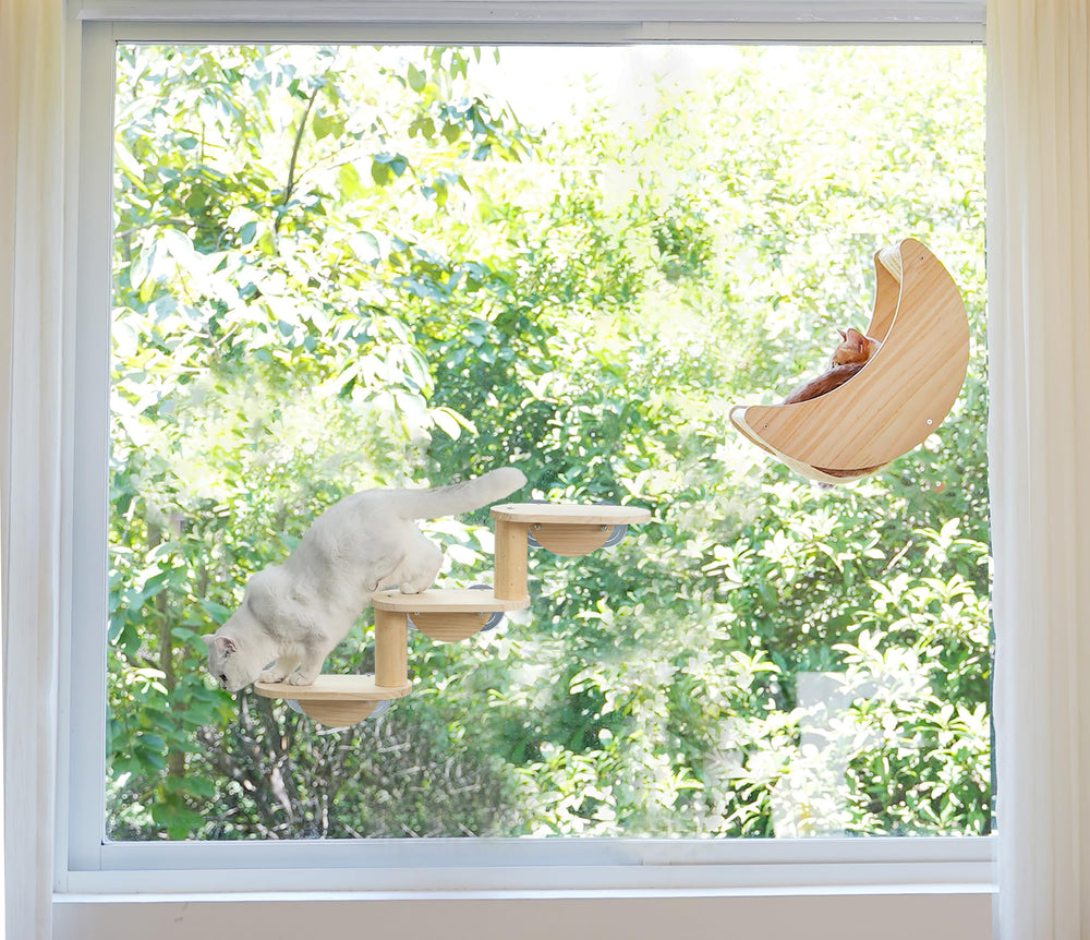 HAPYKITYS crescent moon hammock design adds playful charm to interiors.