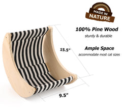 HAPYKITYS window shelf design saves floor space while enabling naps near outdoors.