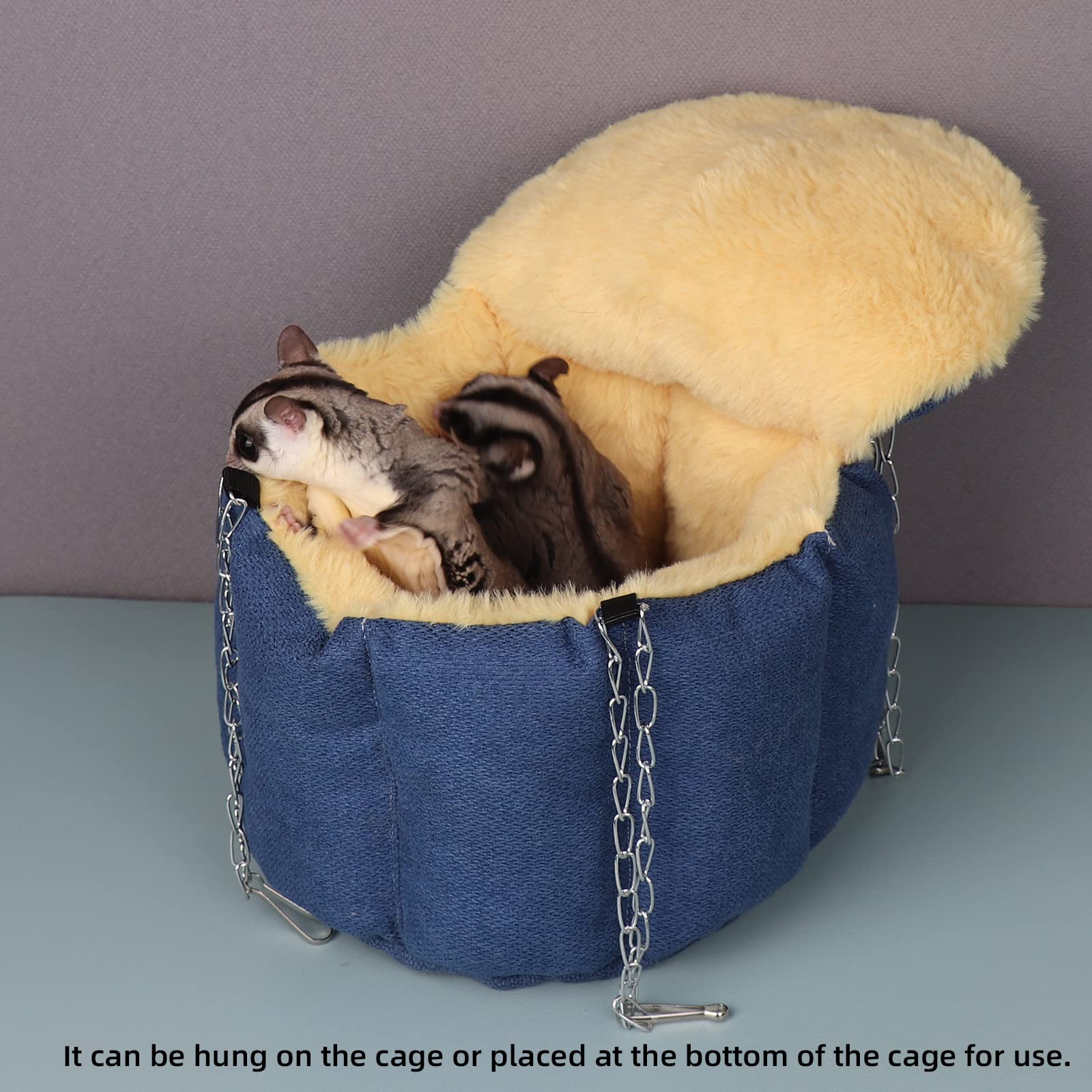 HardcorePet cage toy-swing encourages climbing and interactive play.