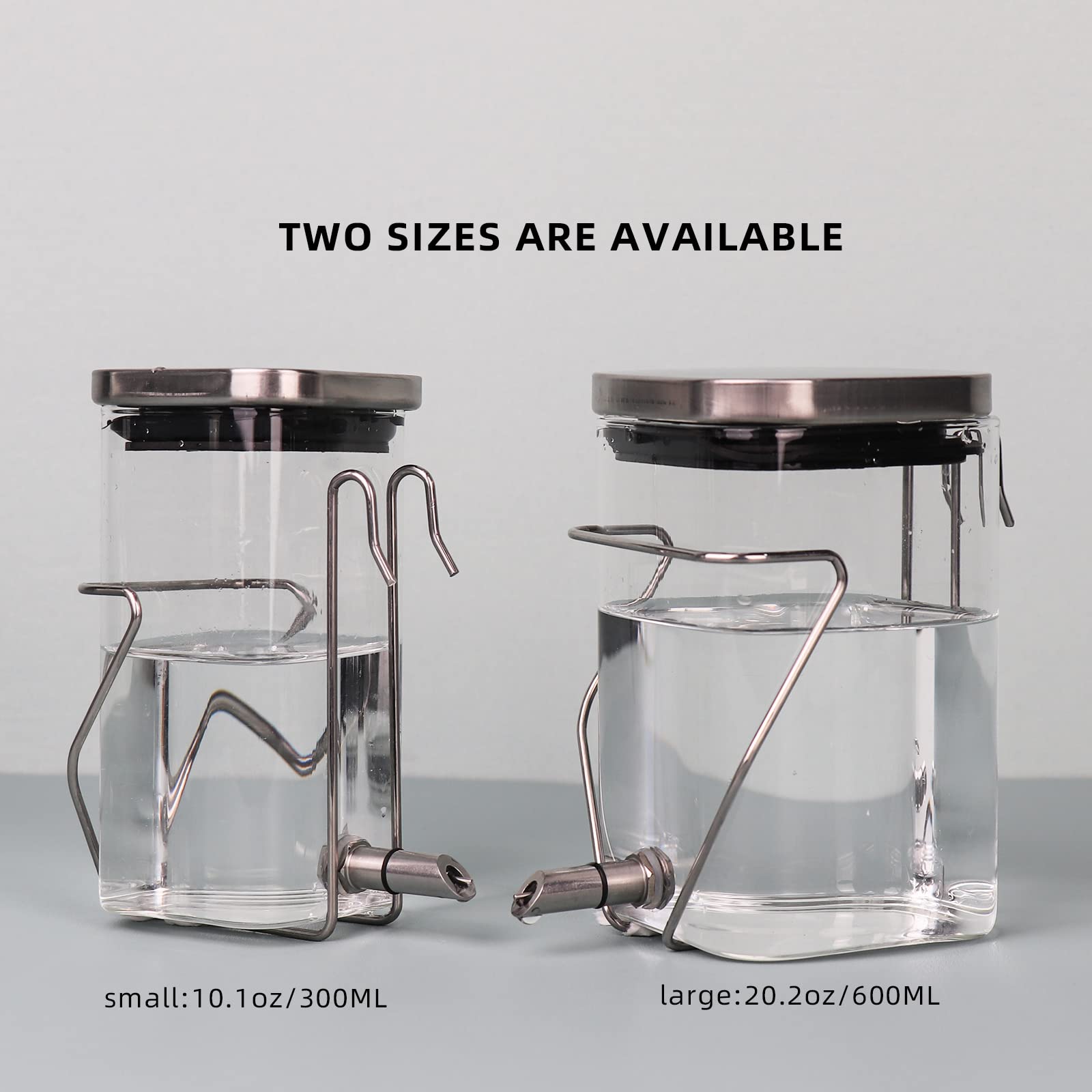 HardcorePet small animal waterer holder enables easy cage mounting