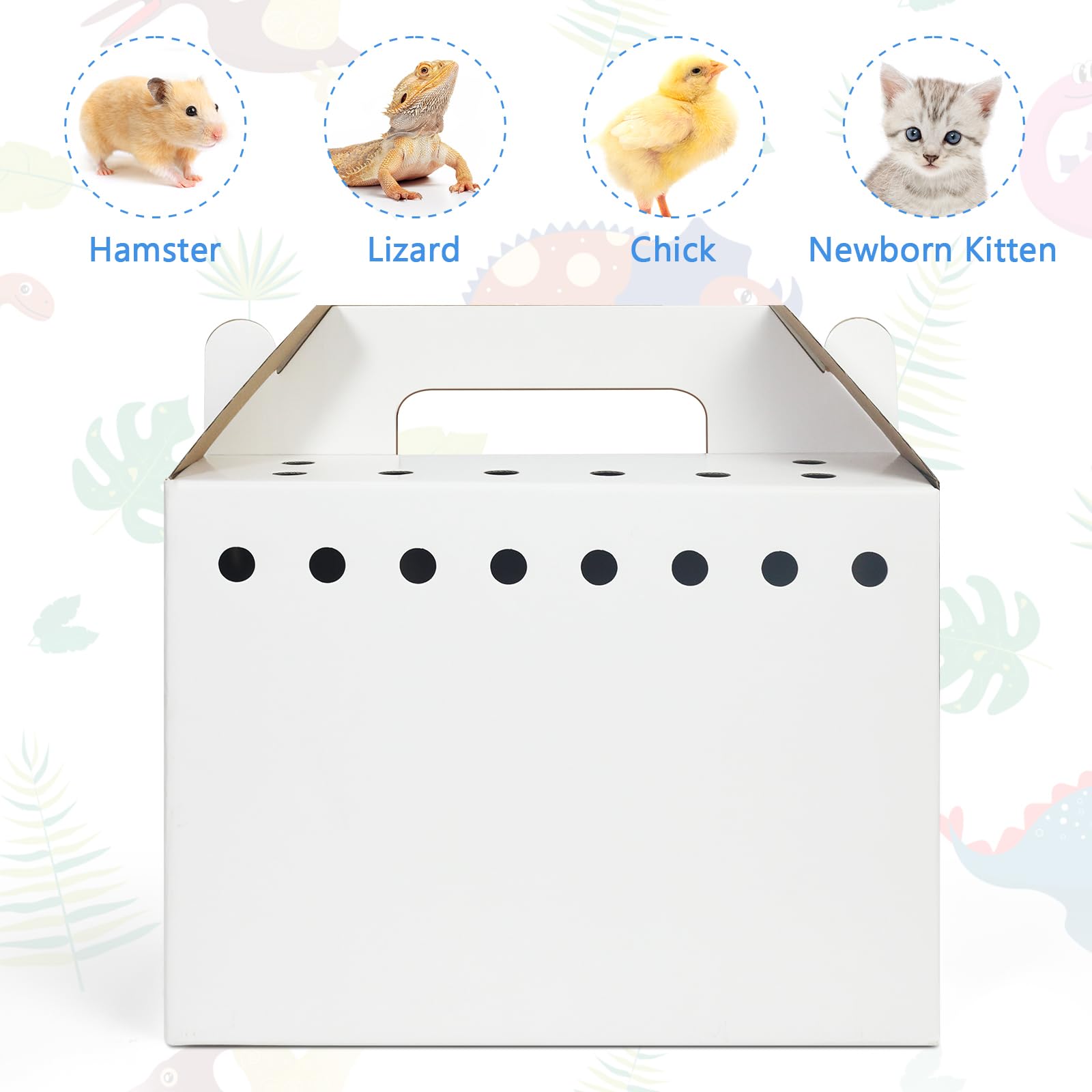 Harhana durable double-wall cardboard keeps small pets secure