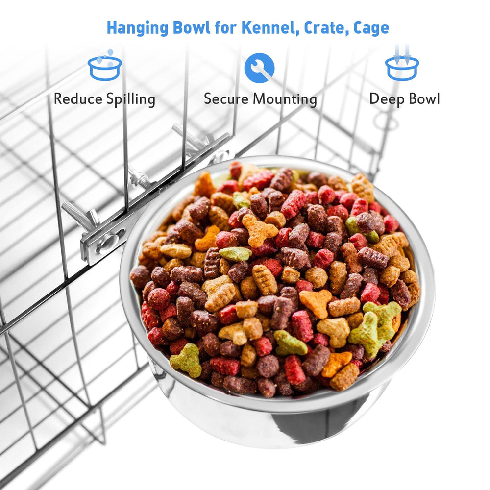 Harhana no-spill design reduces mess during pet feeding and watering sessions