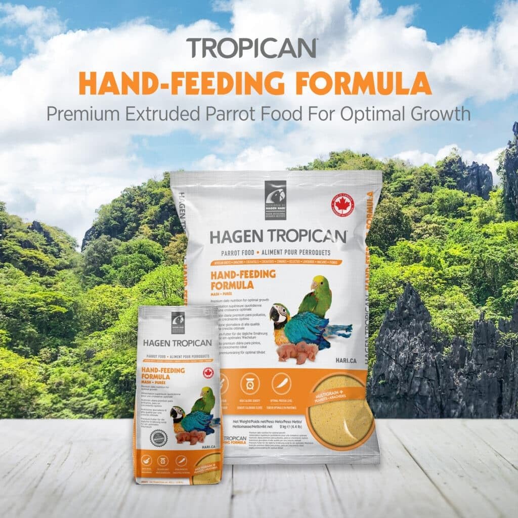 Hari Tropican bag with micro-ground mash ready to prepare.
