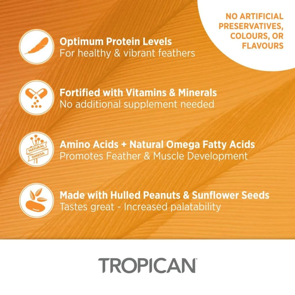 Measuring scoop beside Hari Tropican bag for portions.