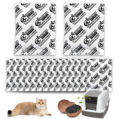 Harich CurLife activated charcoal odor absorber 16-pack ready for replacement in your litter box for odor control