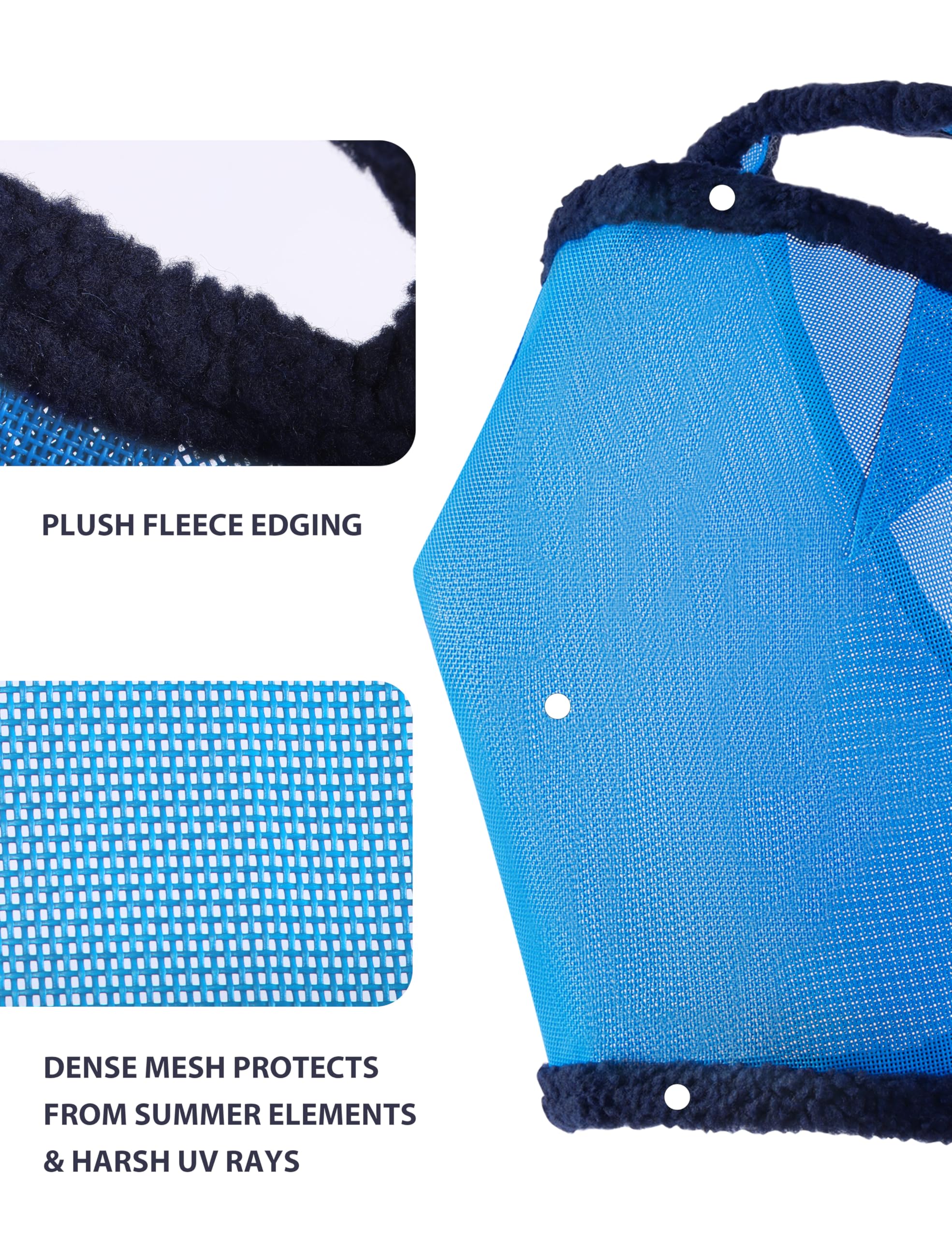 Harrison Howard adjustable chin strap keeps the mask securely in place