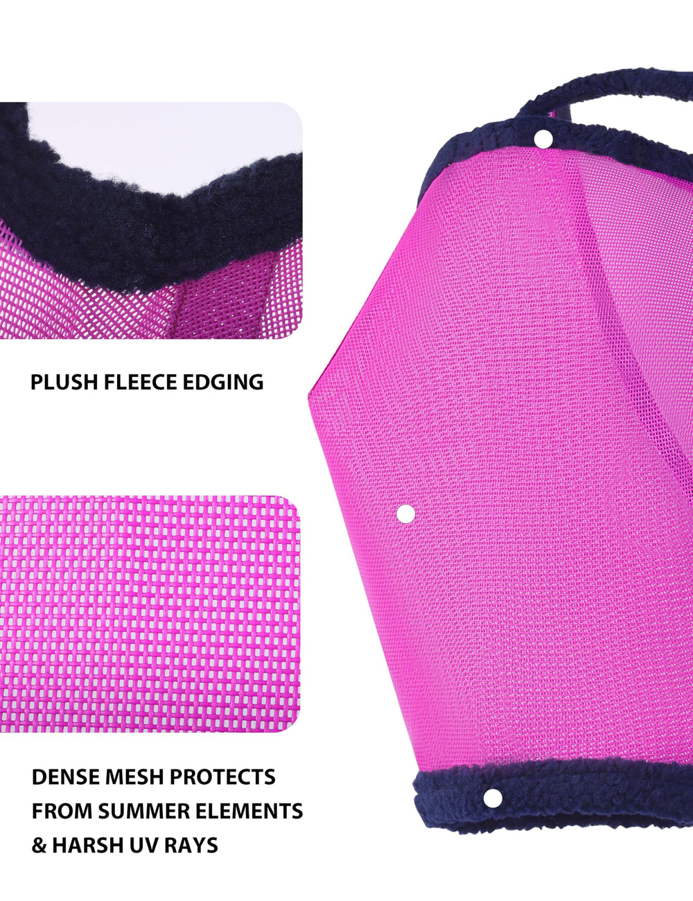 Harrison Howard secure chin strap ensures slip-free fit during warm weather.
