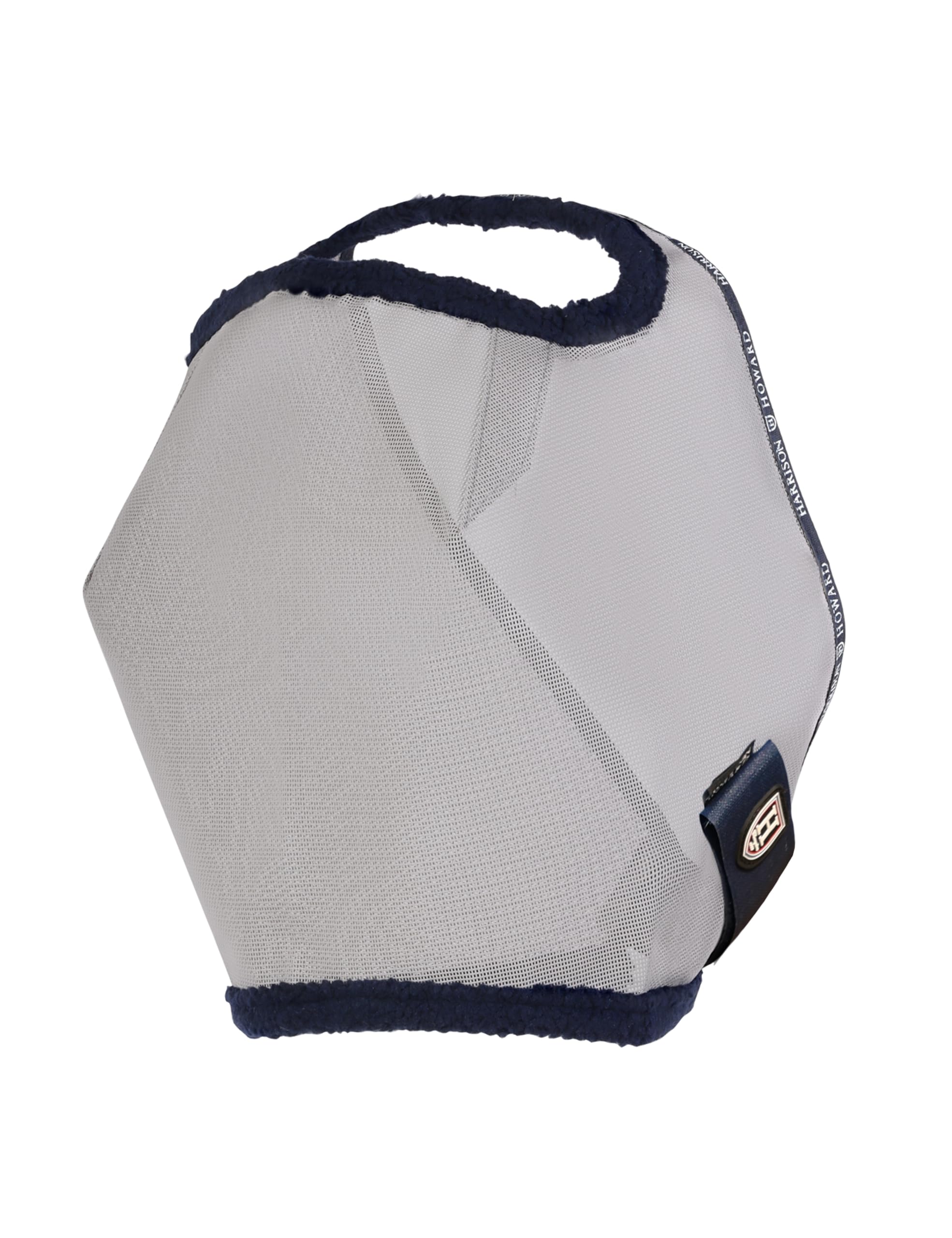 Harrison Howard all round mesh fly mask forelock opening enabling comfortable wear for long manes