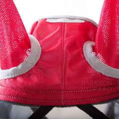 Harrison Howard CareMaster Pro fleece-padded seams reduce rubbing on the horse's face
