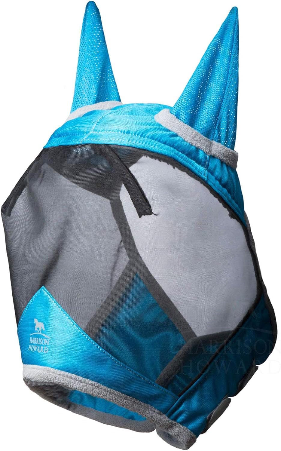 Harrison Howard CareMaster Pro fly mask ears with UV coverage.