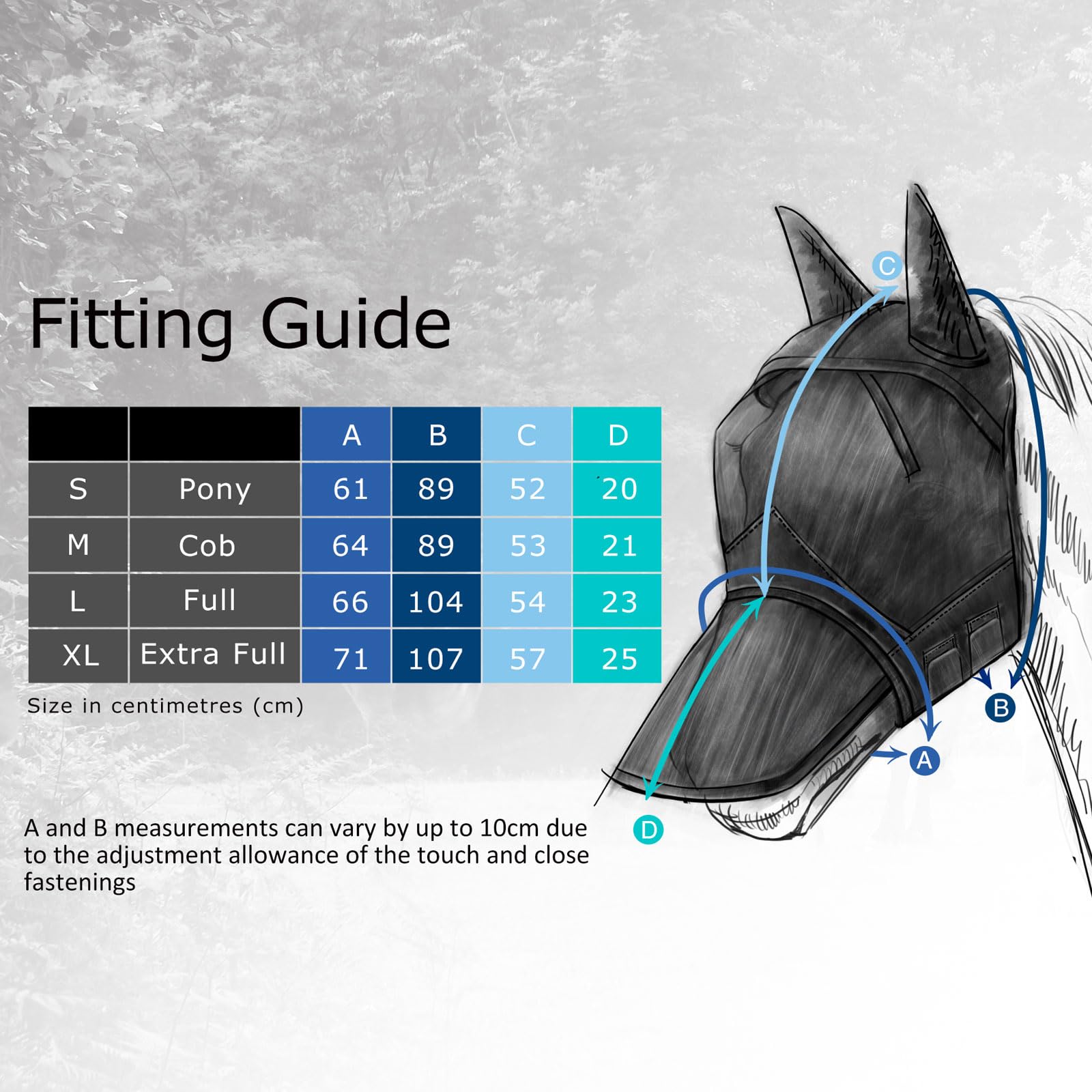 Harrison Howard CareMaster Pro adjustable straps secure fit during turnout and riding