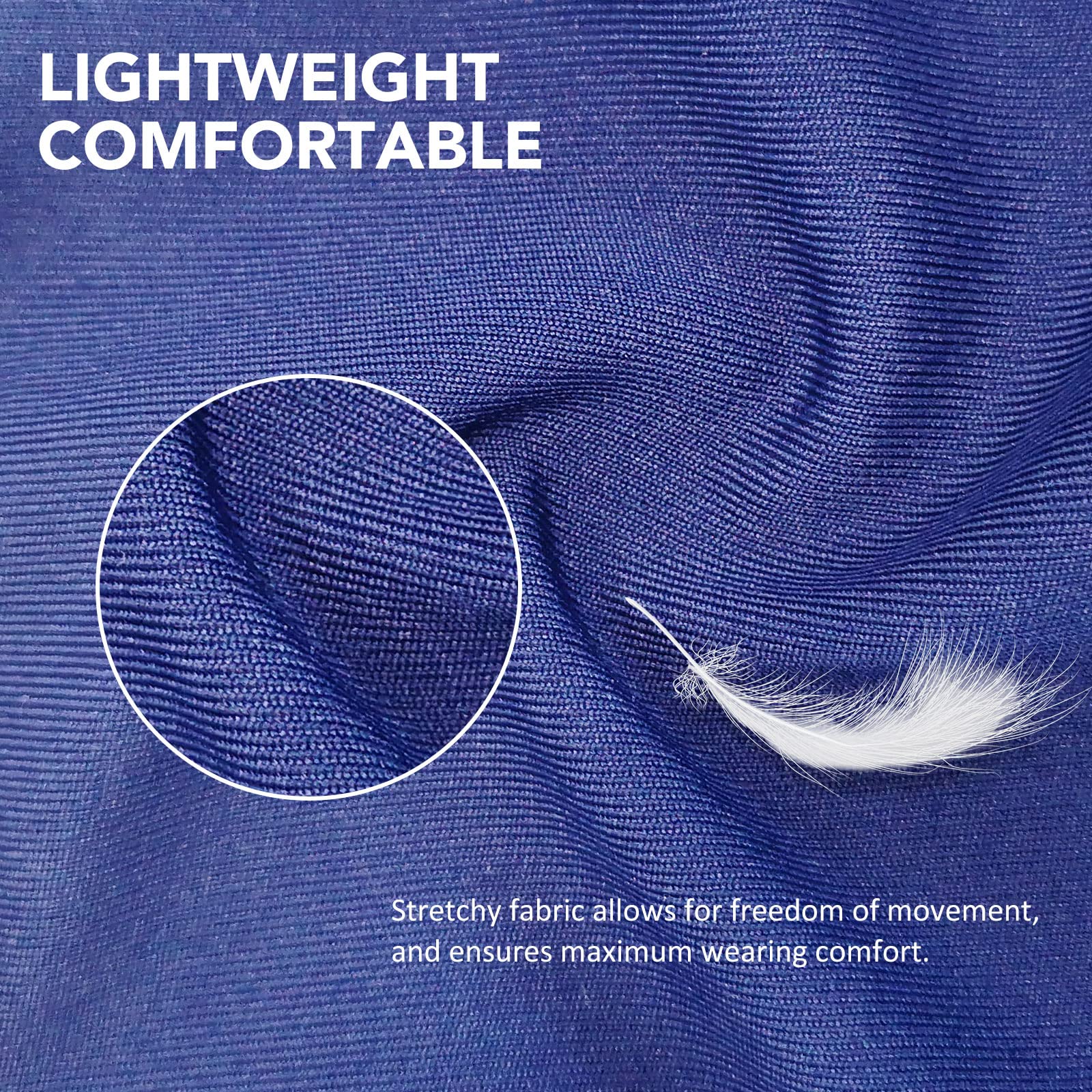 Harrison Howard navy blue stretchy fly mask full size for secure fit