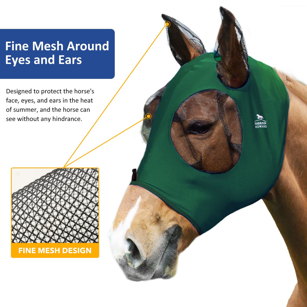 Harrison Howard mask features soft touch and breathable fabric for long wear.