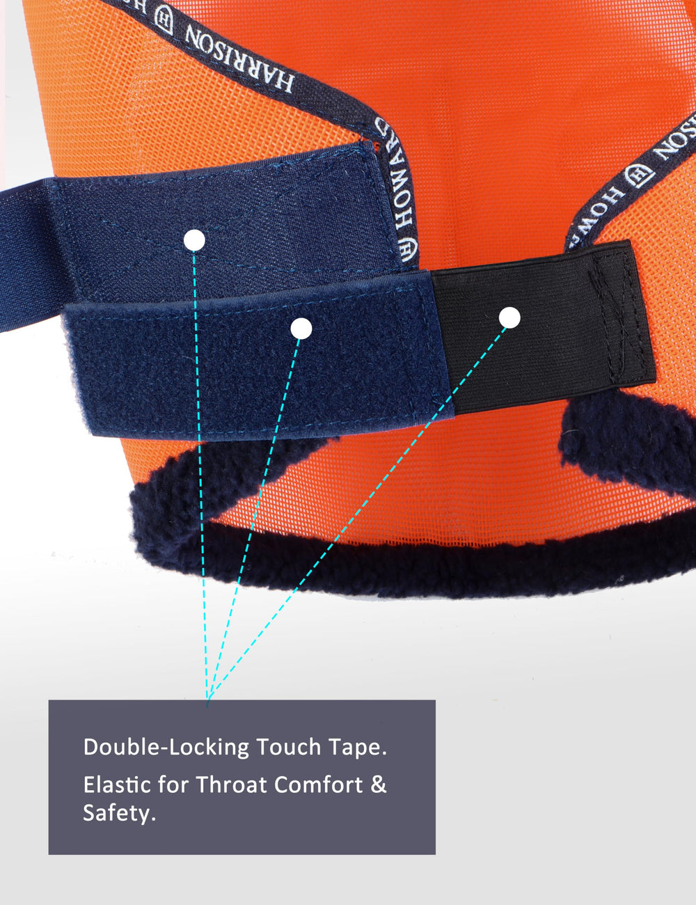 Harrison Howard UV protection mesh emphasizes breathable shading for turnout