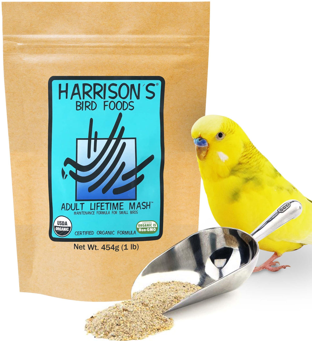 Harrison's Adult Lifetime Mash storage tips emphasize refrigeration and freshness