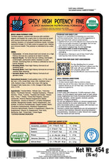 Harrison's High Potency Pepper cockatiel serving shows a nutrient-dense daily nutrition option.