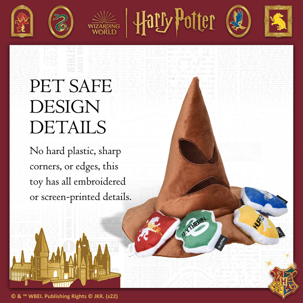 Harry Potter internal squeaker boosts excitement during cuddly play
