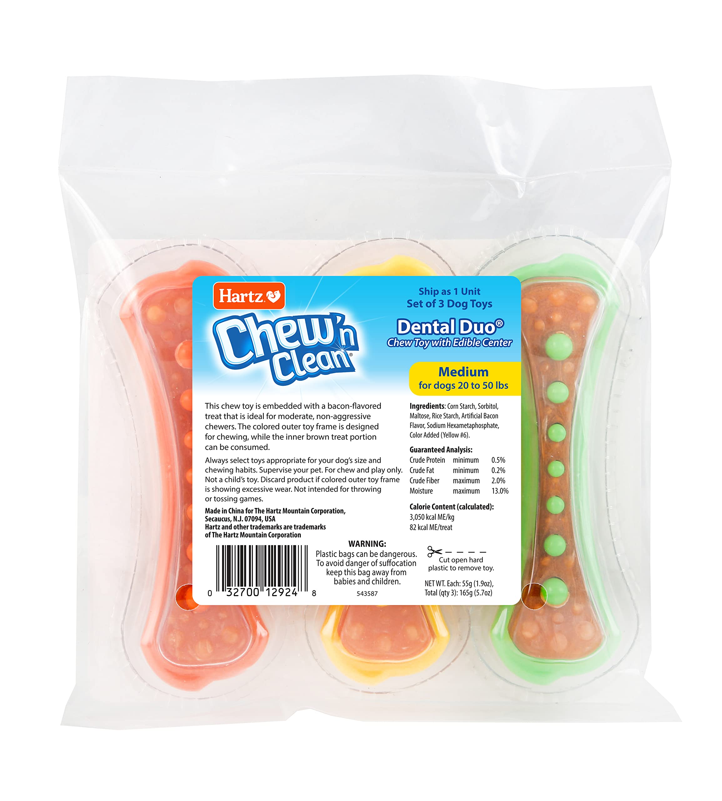 Hartz Chew ’n Clean durable chew keeps dogs engaged during downtime.
