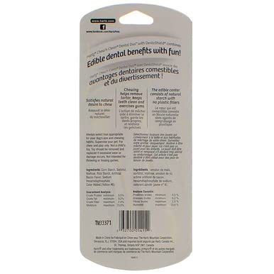 Hartz Chew N' Clean pack6 image, medium chew toy ideal for pet play.