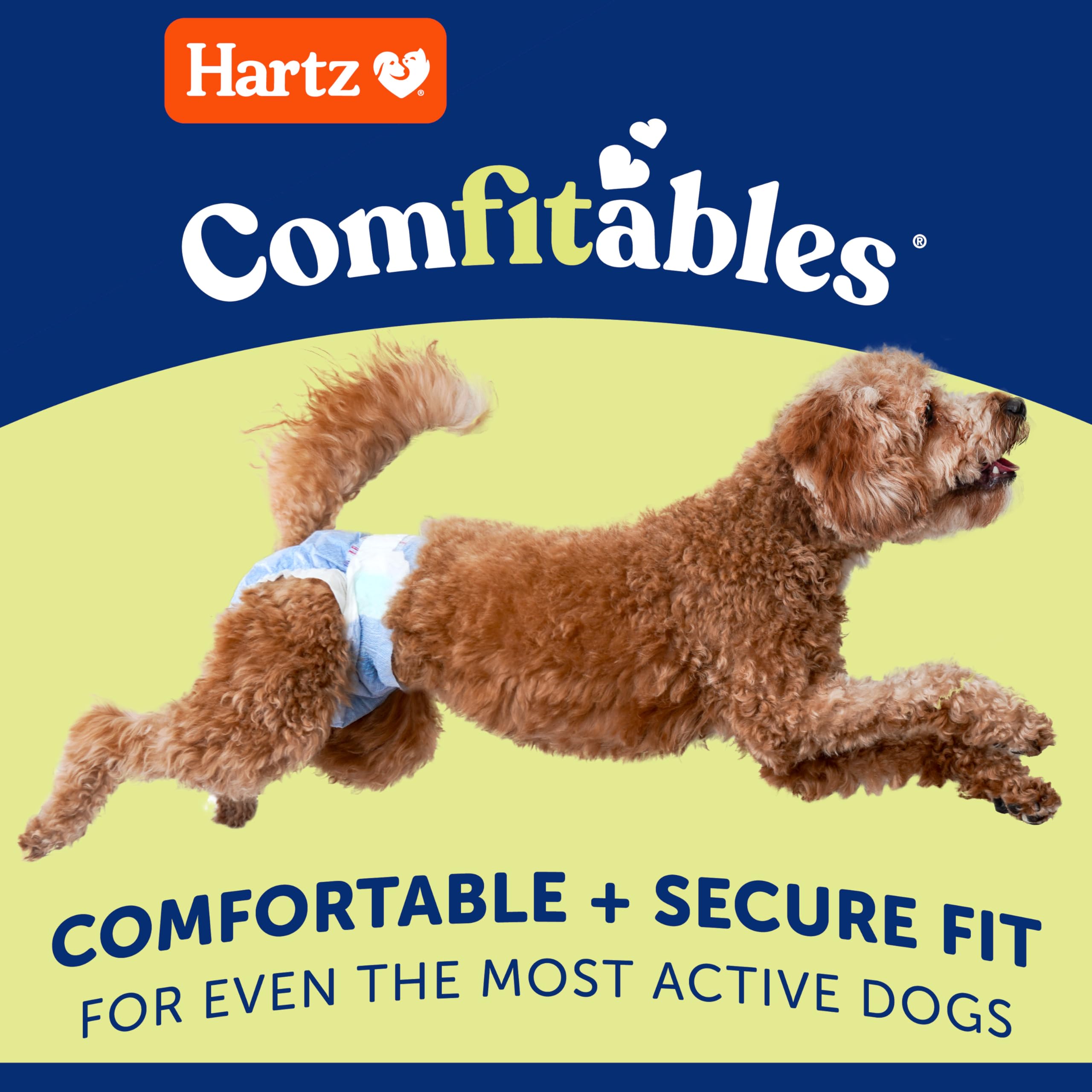 Hartz Comfitables soft breathable material for daily comfort.