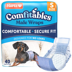 Hartz Comfitables wrap with stretchy waistband offers flexible, comfortable fit