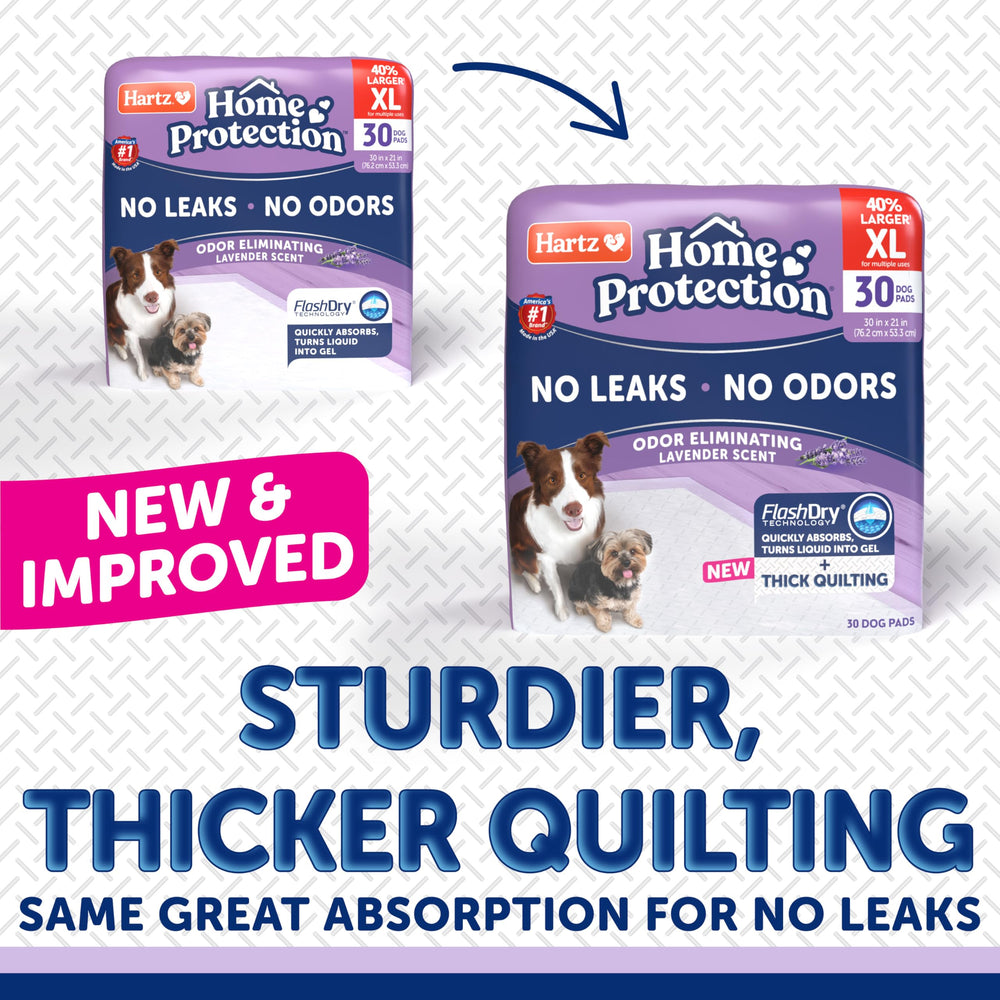 Hartz Home Protection six-layer design for superb liquid capture