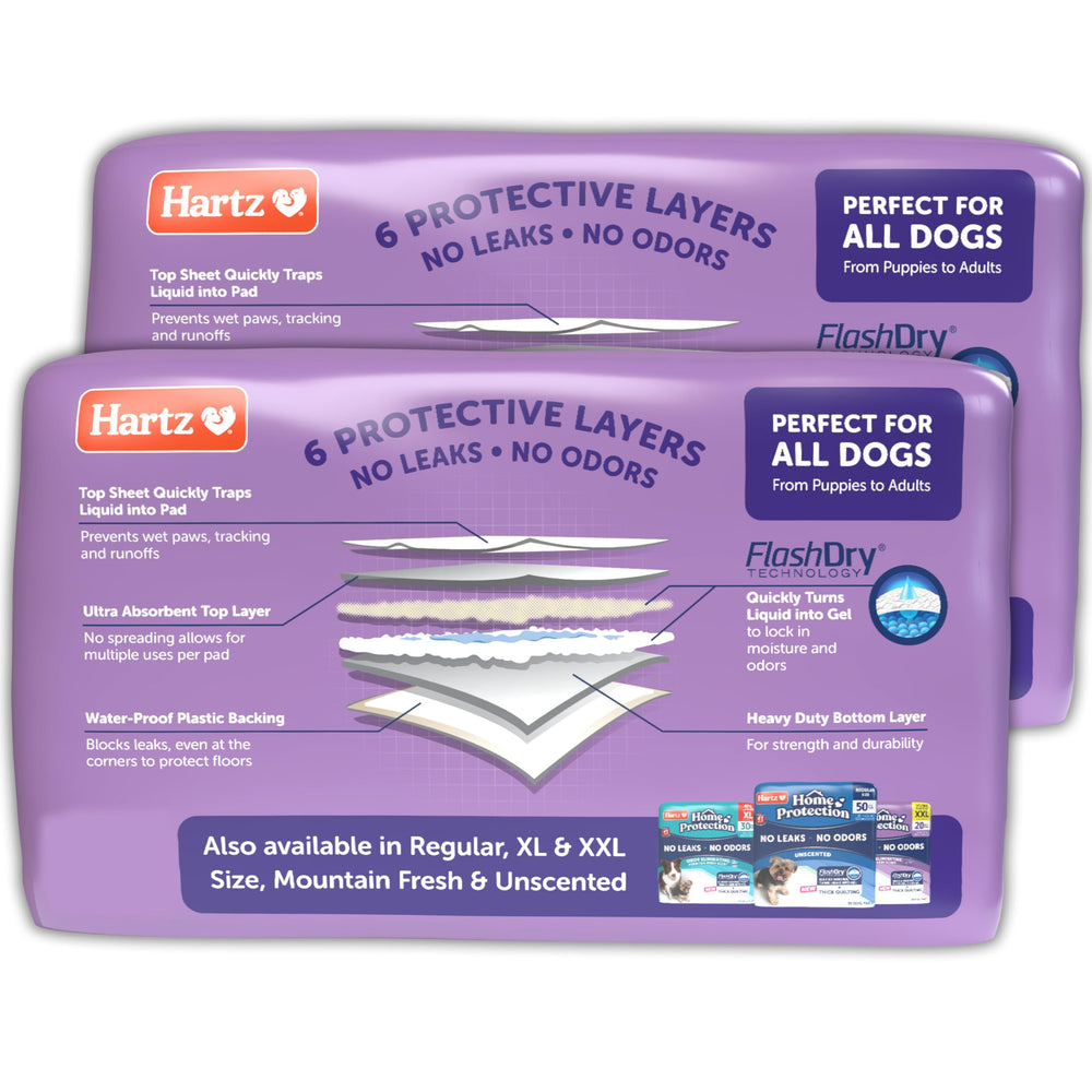 Made in USA Hartz label emphasizes domestic materials and quality.