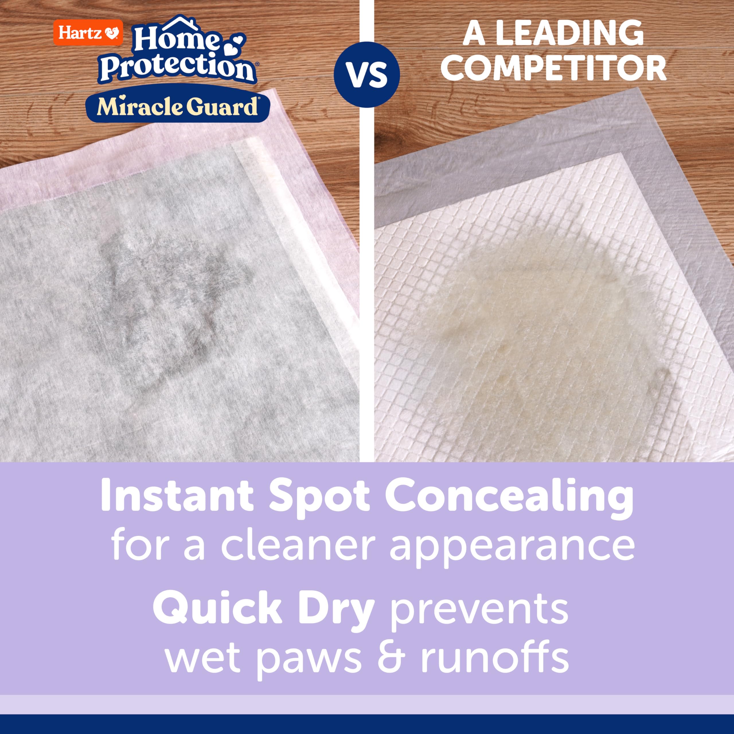 Hartz Miracle Guard Lavender Scent features a fresh fragrance for odor control.
