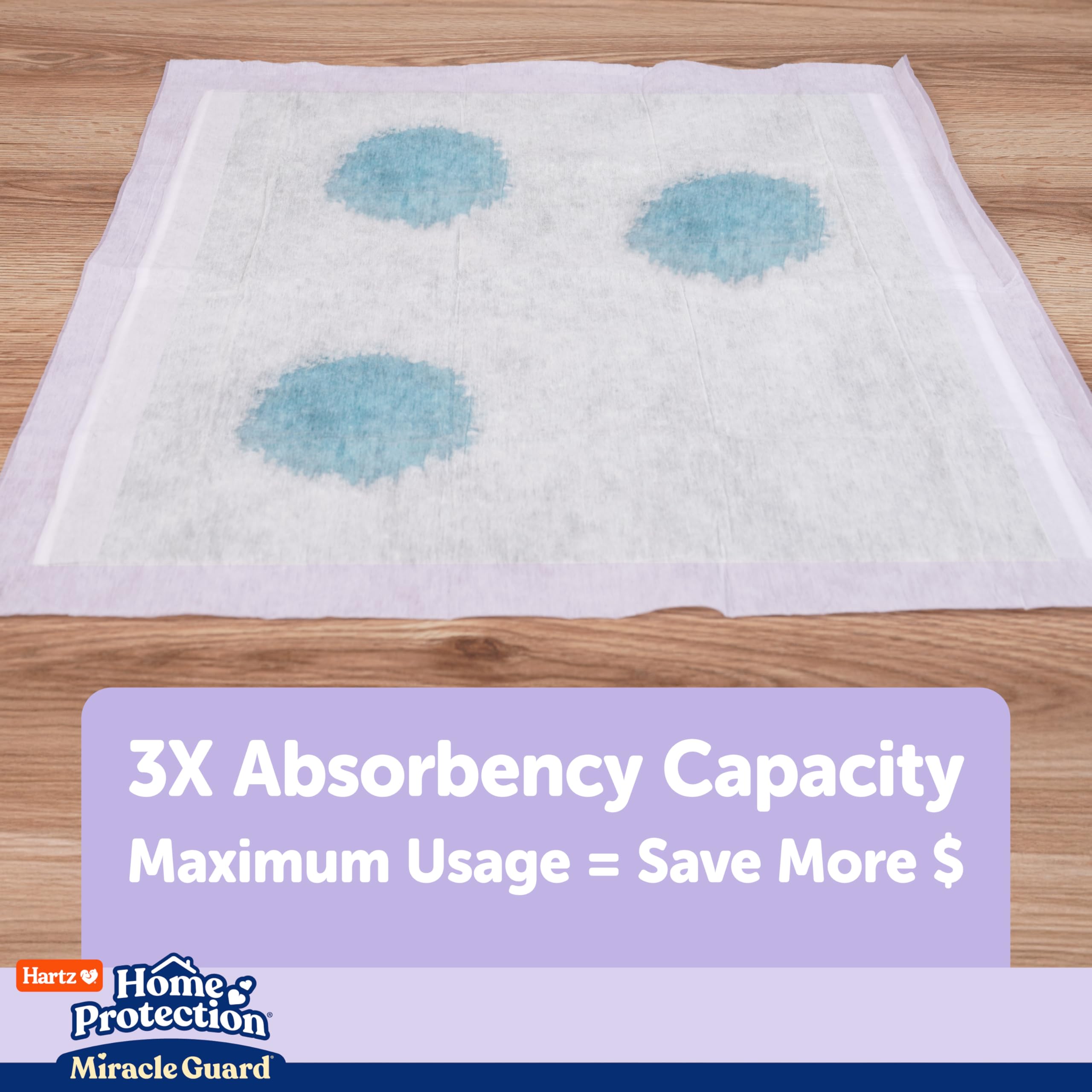 Hartz Miracle Guard no-leak design minimizes leaks.