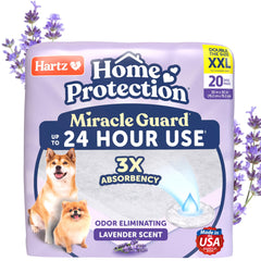 Hartz Miracle Guard packaging and 20-count box for refills.