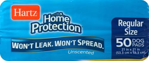 Hartz unscented pad with odor-neutralizing action keeps rooms smelling fresher.