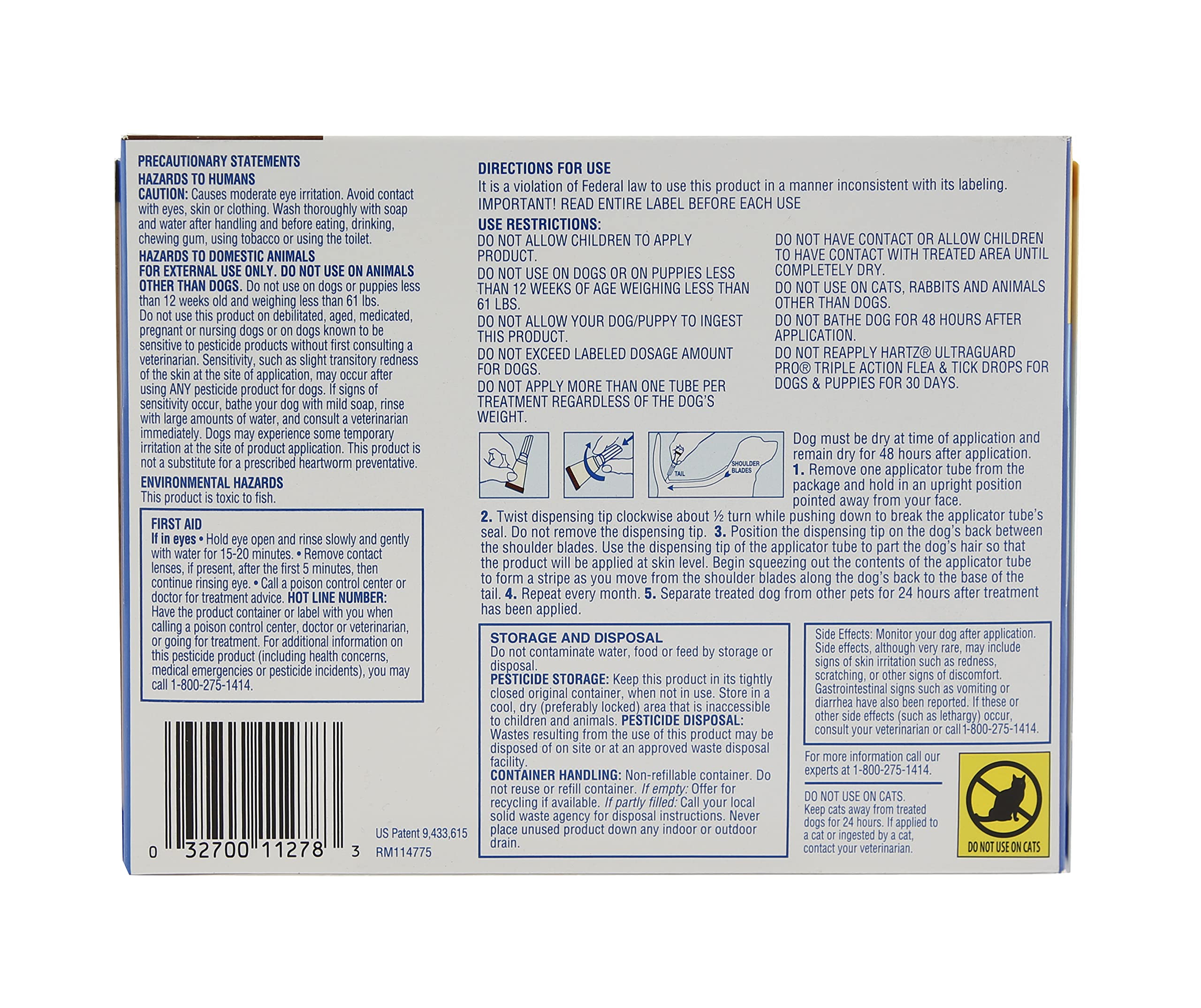Hartz UltraGuard Pro Pro-Glide applicator ready for easy, precise dosing.