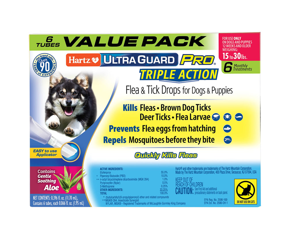 Hartz UltraGuard Pro with Pro-Glide applicator for smooth, mess-free application.