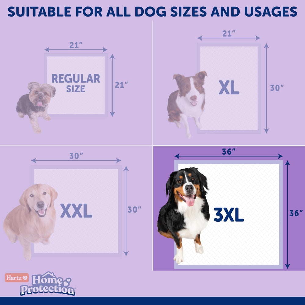 Hartz USA made dog pad crafted from US materials
