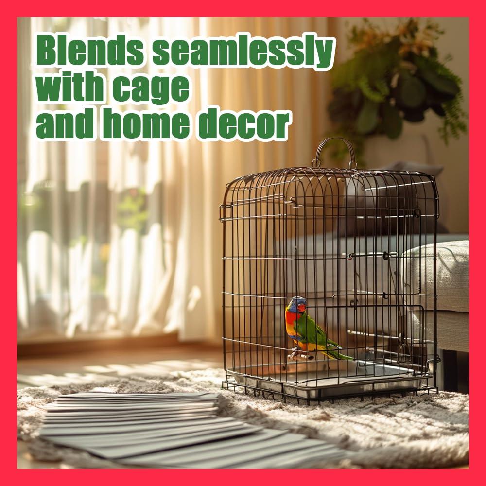 HASHI Bird Cage Liner 31x21.5 inches with easy-cut capability.