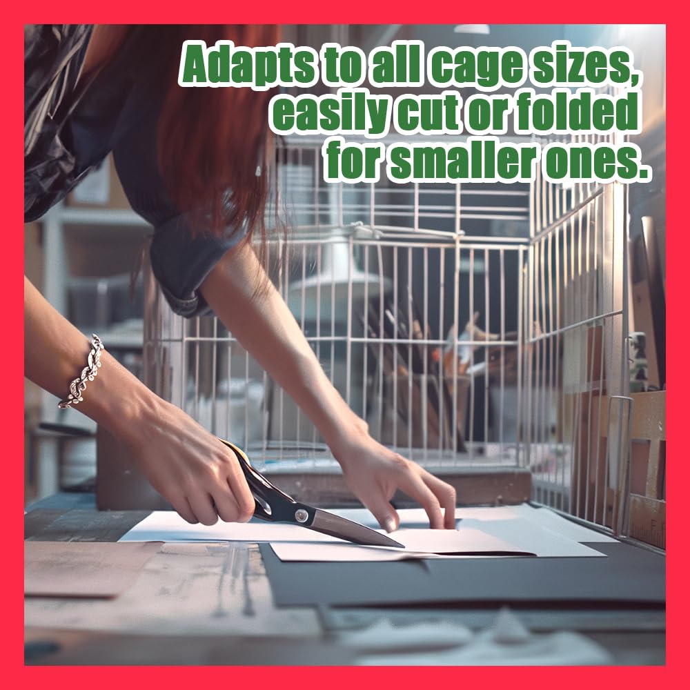 HASHI Bird Cage Liner is easy to replace after use.