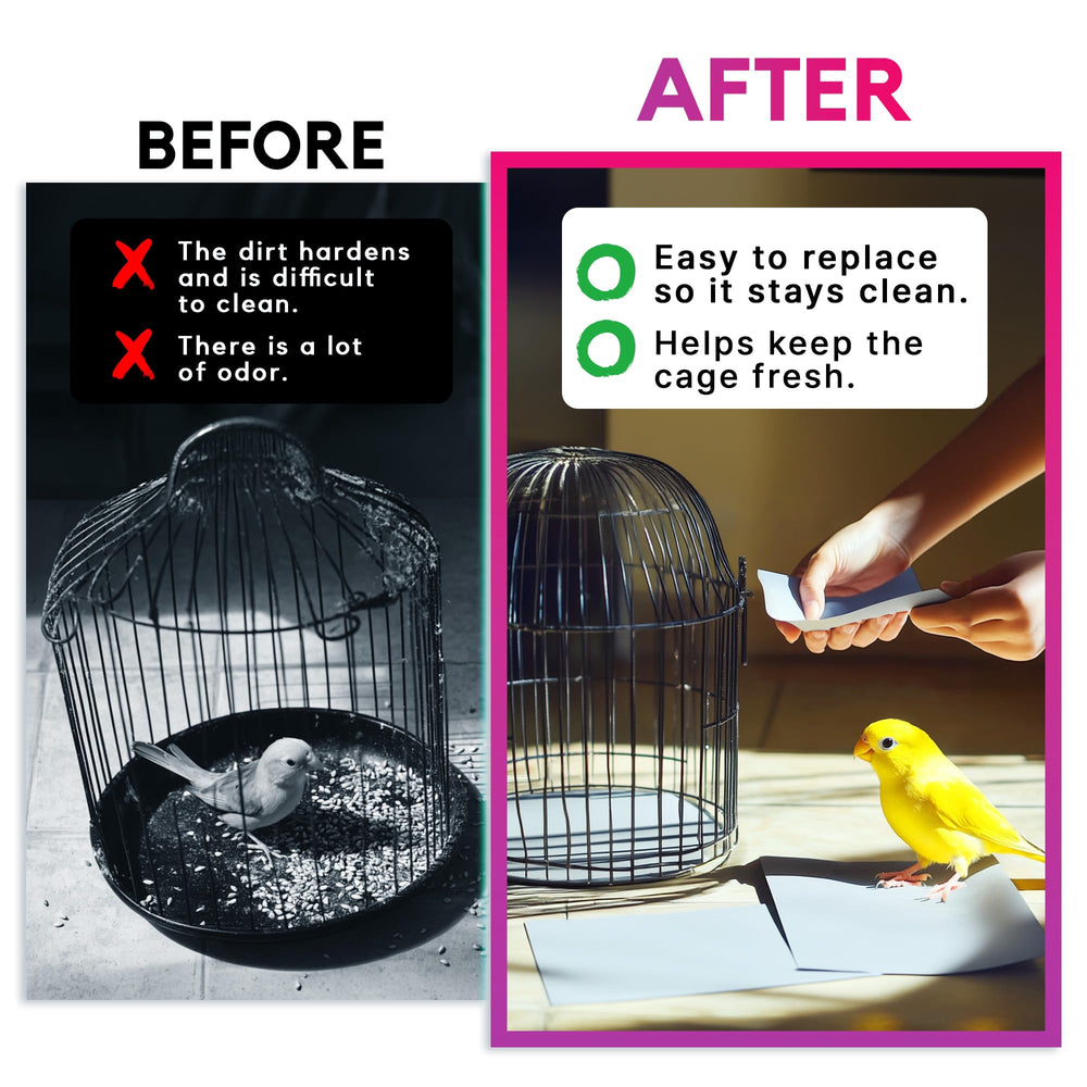 Hashi easy-removal liner simplifies cage upkeep and replacement