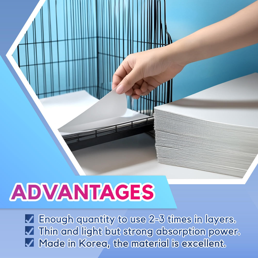 Hashi moisture-absorption capability helps keep cages dry and tidy