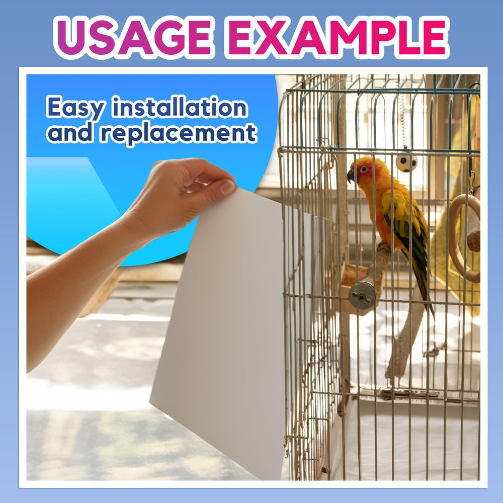 Hashi pet-safe materials ensure a clean, non-toxic cage environment