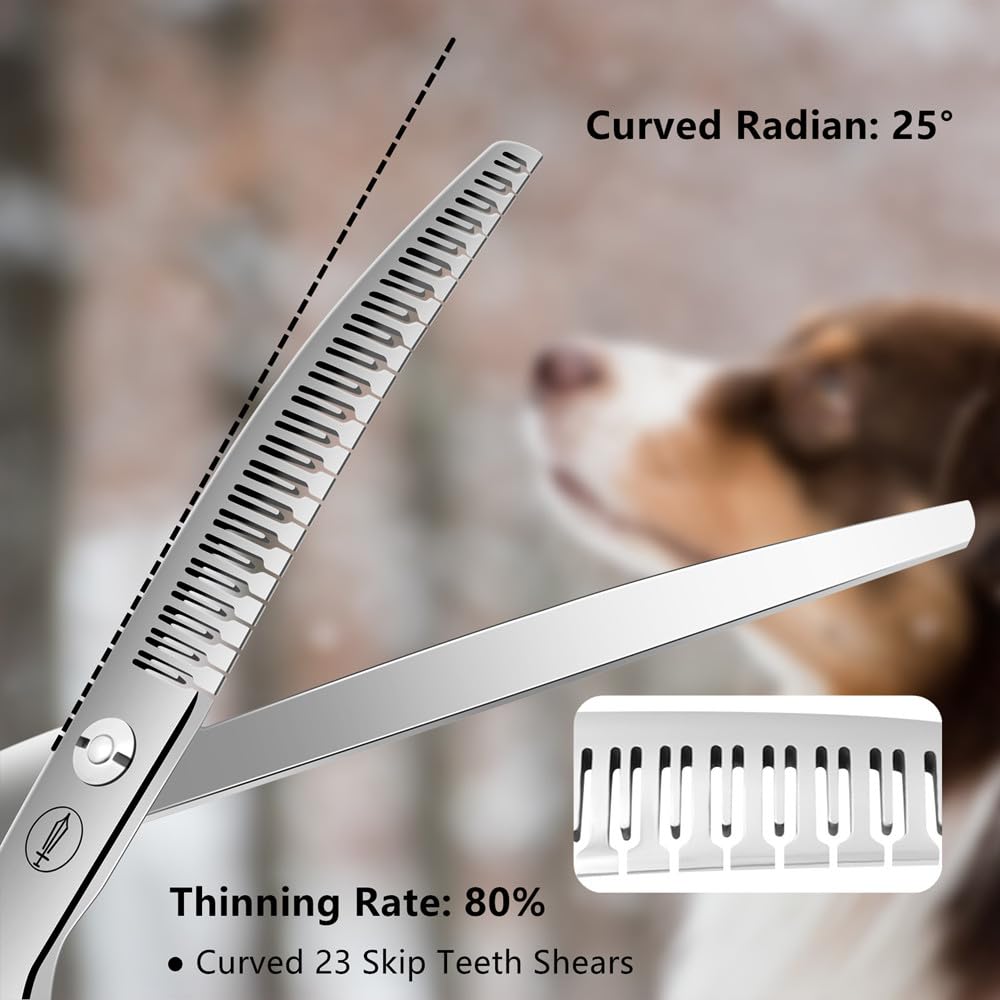 HASHIMOTO curved-design handle optimizes reach for tricky grooming areas.