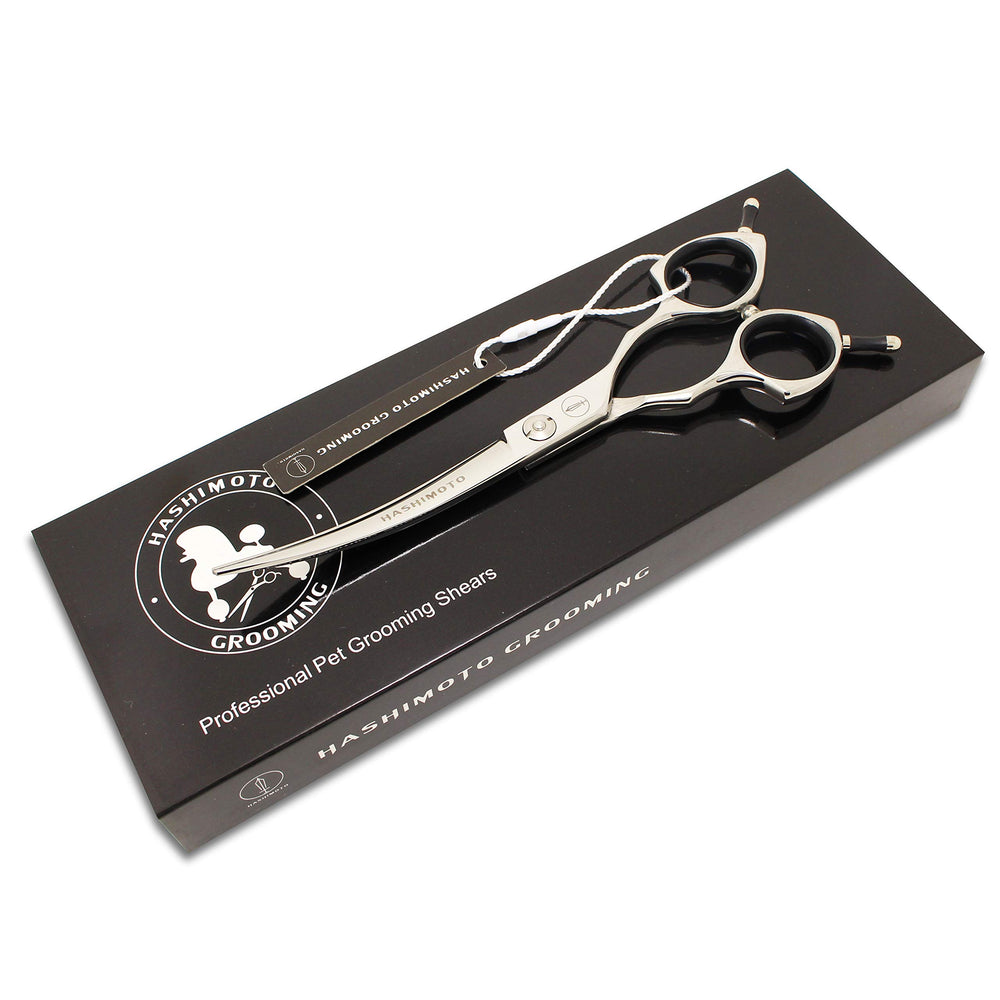 HASHIMOTO user-friendly sharp and sturdy grooming scissors for reliable control.
